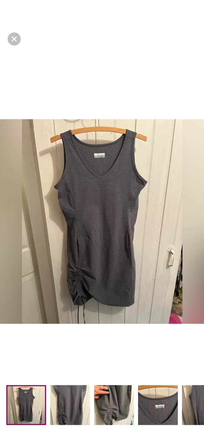 Columbia Grey Dress, Size S