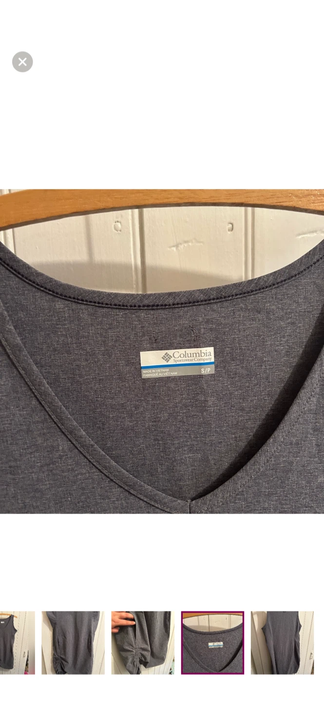 Columbia Grey Dress, Size S - photo 4