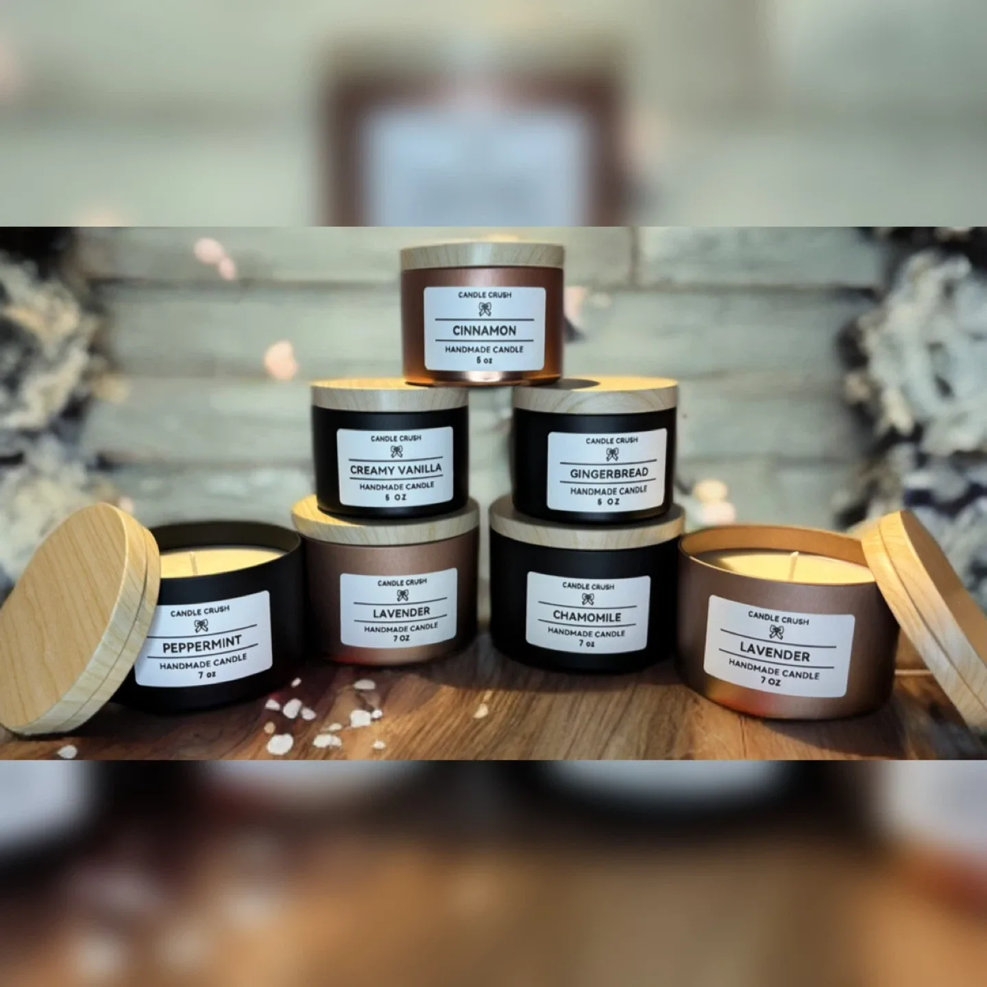 Handmade Natural Soy Candles