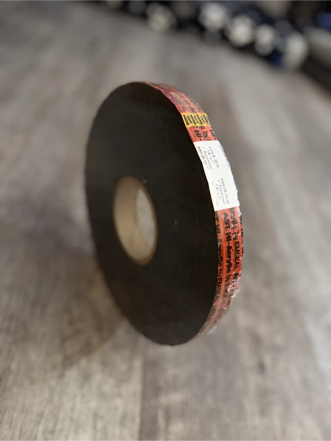 Emseal AST HI-Acrylic Tape Seal, Black