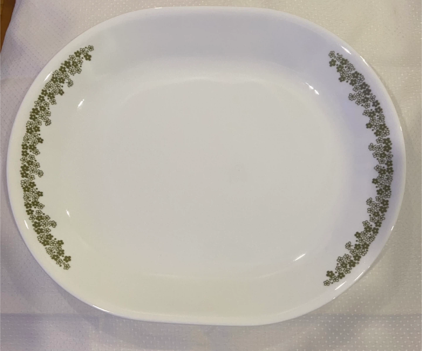 Corelle Serving Platter - Spring Blossom Green
