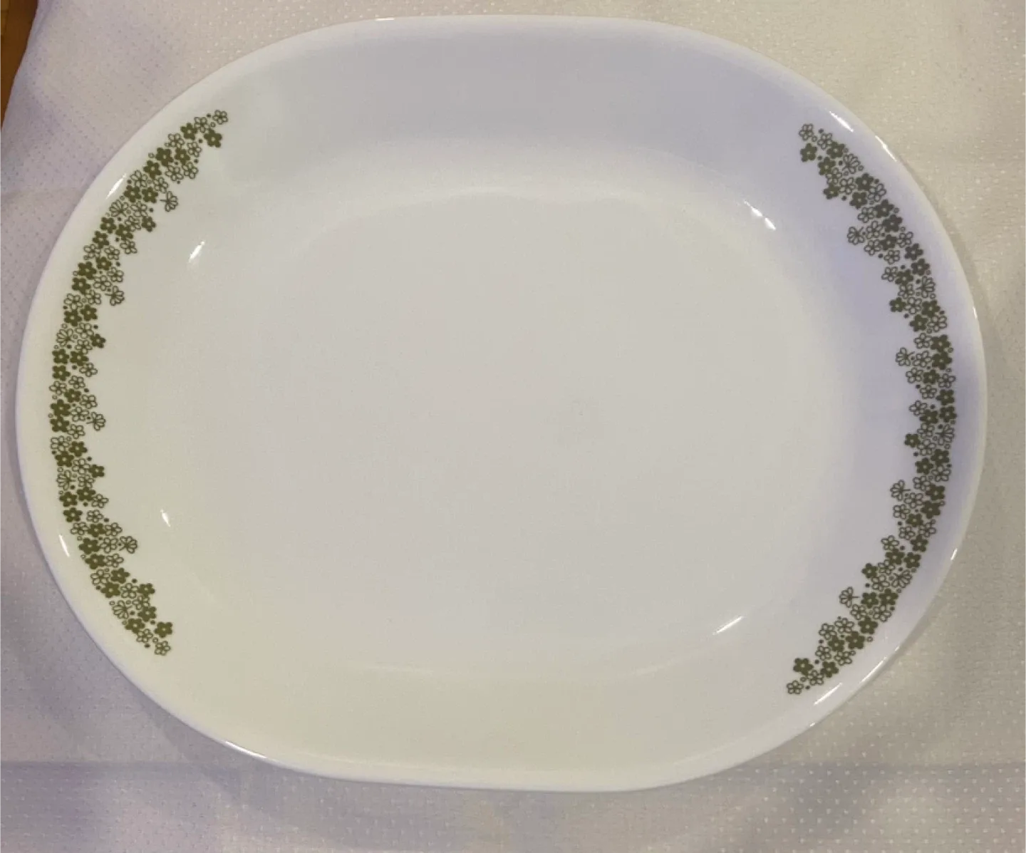 Corelle Serving Platter - Spring Blossom Green