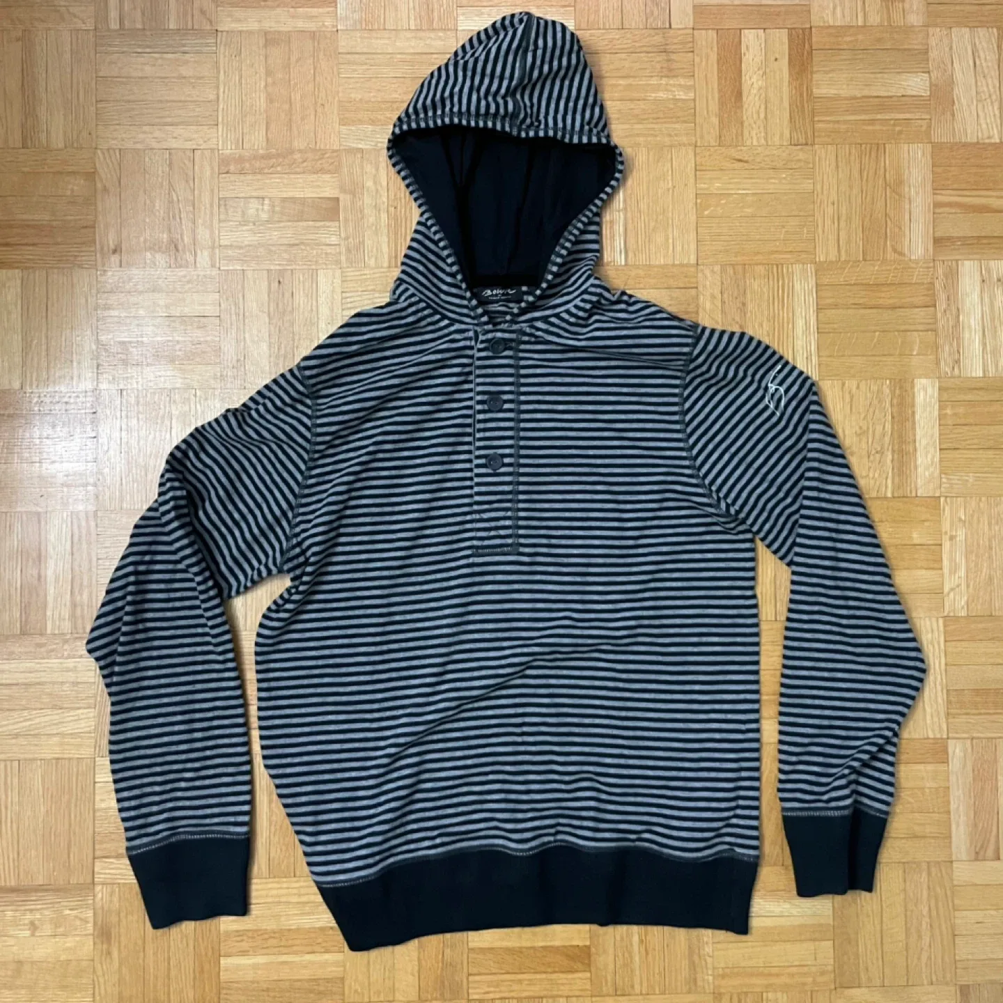 Bowie Keanan Duffy Striped Hoodie