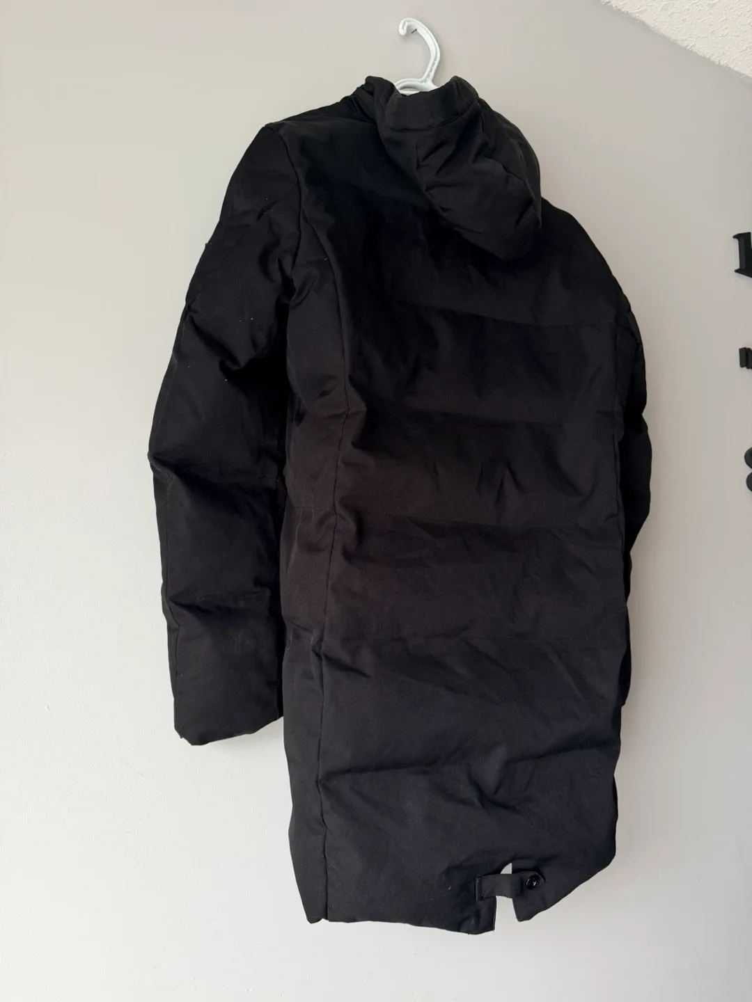 NOIDARA Black Puffer Coat - Size L