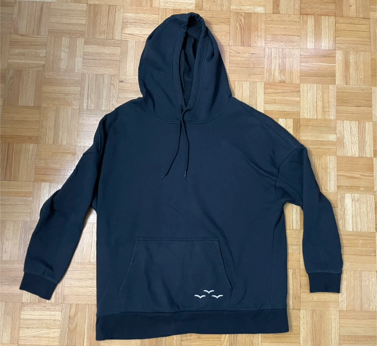 LazyPants Black Hoodie - Size L