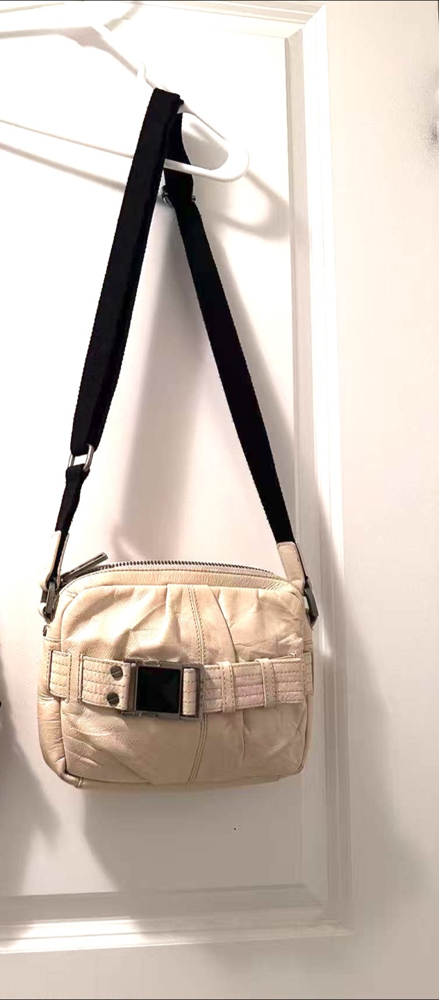 L.A.M.B. Real leather cross body Bag