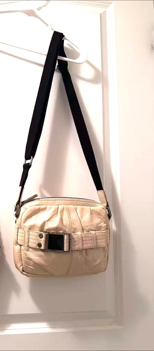 L.A.M.B. Real leather cross body Bag