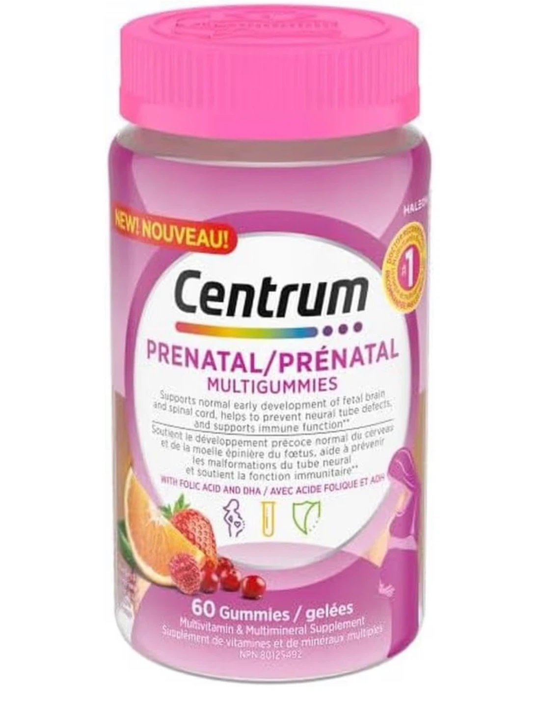 Centrum Prenatal Multigummies - 60 Gummies
