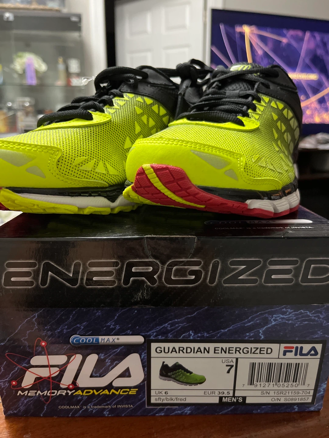 Fila Guardian Energized Men's Running Shoes - Size 7 - photo 2
