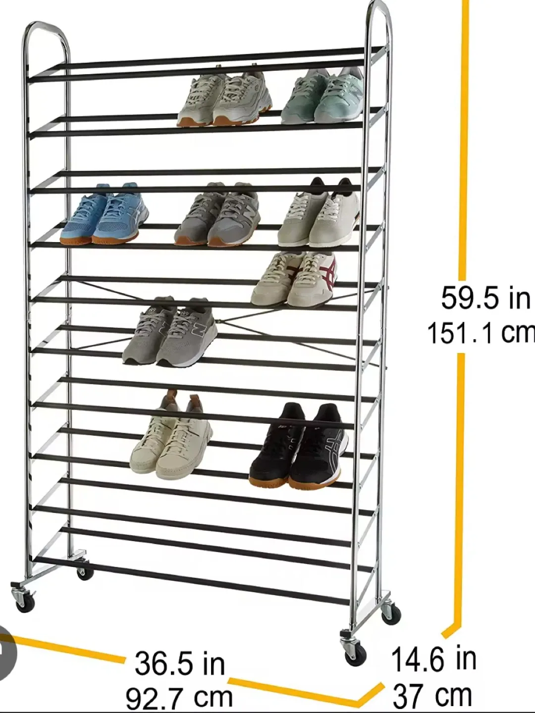 10 Tier Shoe Rack