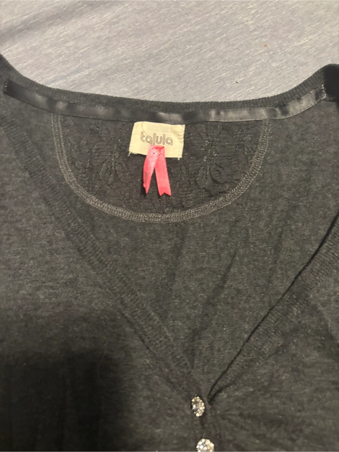 Talula Grey Top - Size Small - photo 2