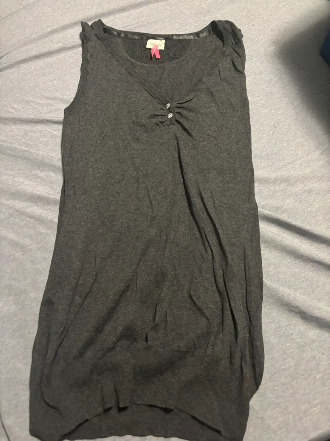 Talula Grey Top - Size Small