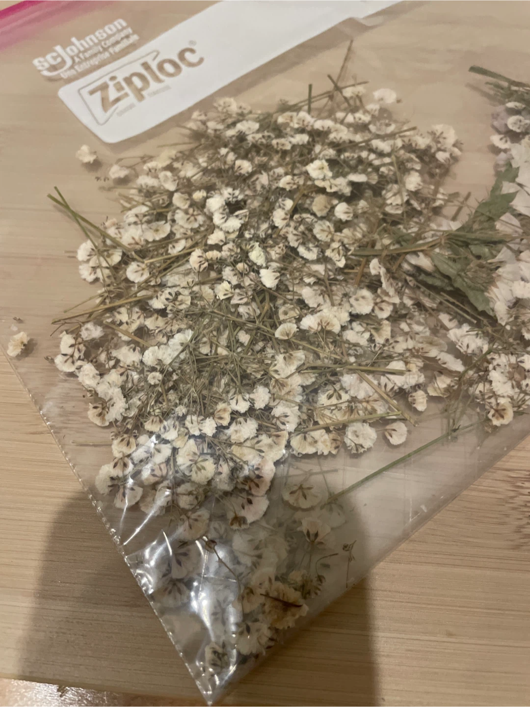 Dried Baby's Breath Flowers - photo 2