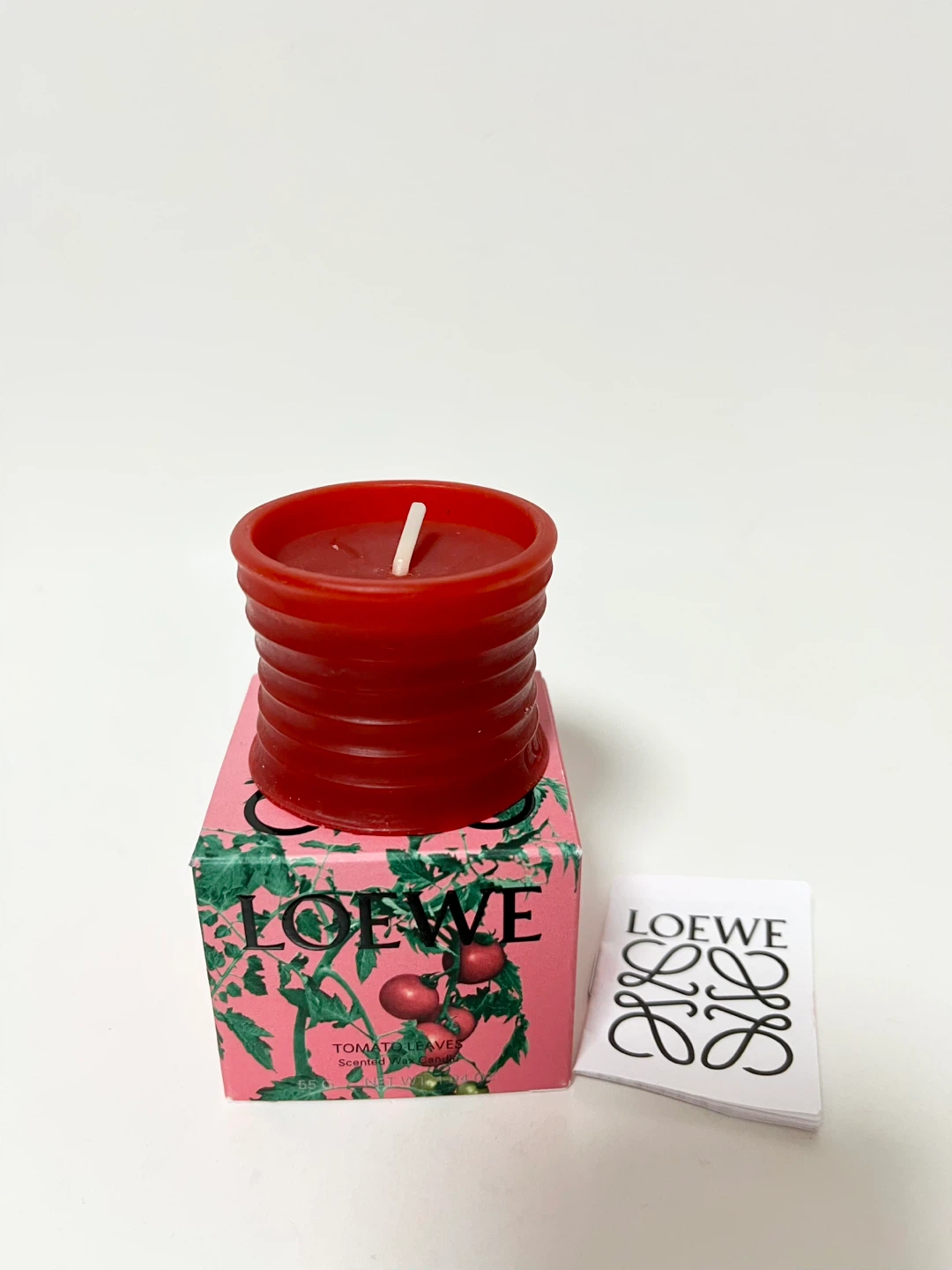 Have two, Loewe Tomato Leaves Scented Candle, 55 g, New - photo 2