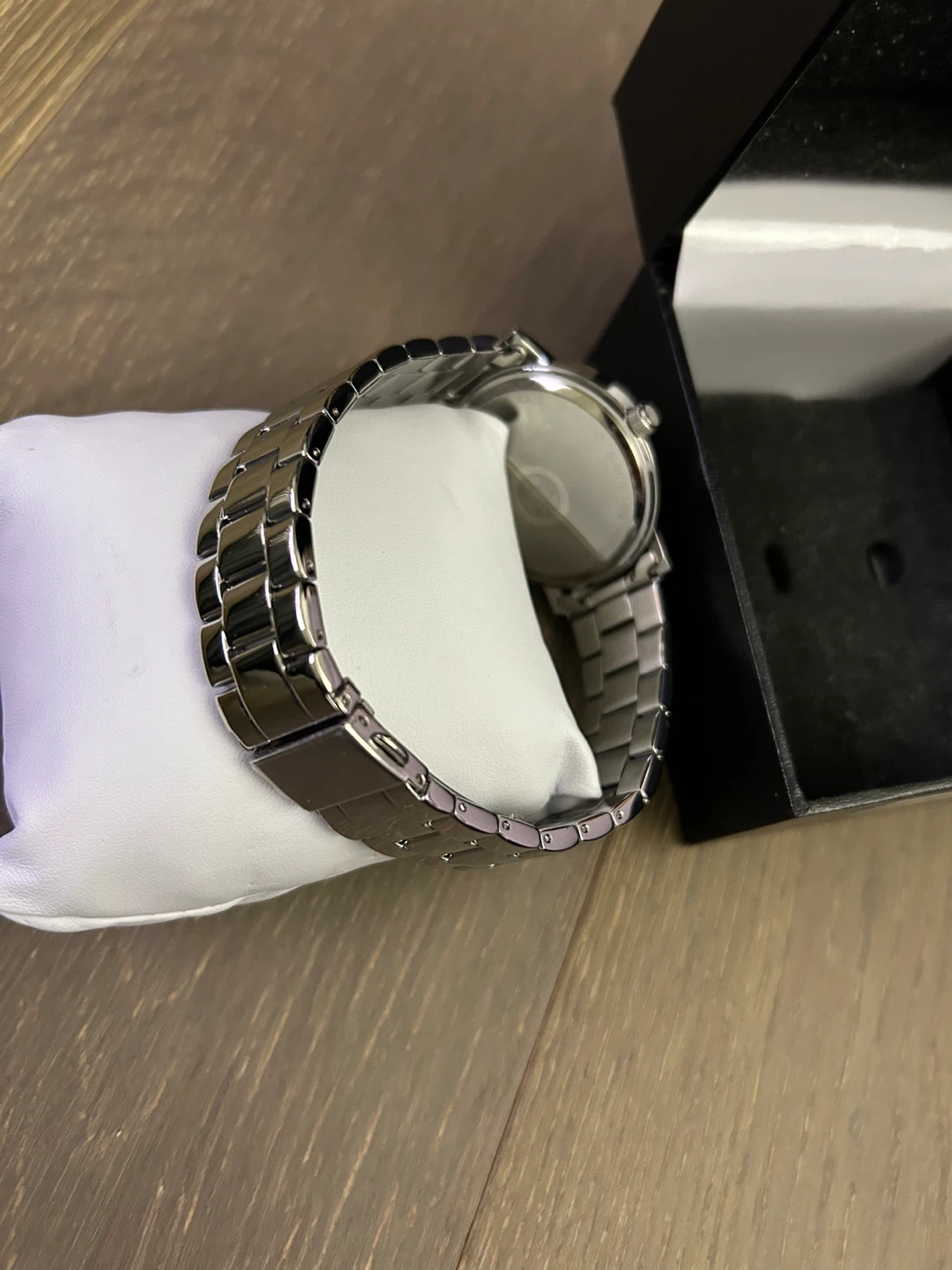 New TFX Silver Watch by Bulova with Box - photo 2