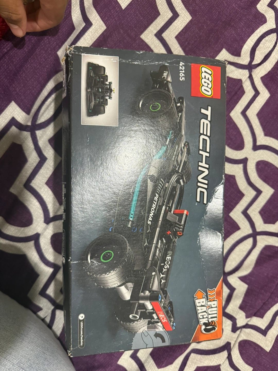 LEGO Technic Mercedes-AMG F1 W14 Pull-Back Race Car - photo 3