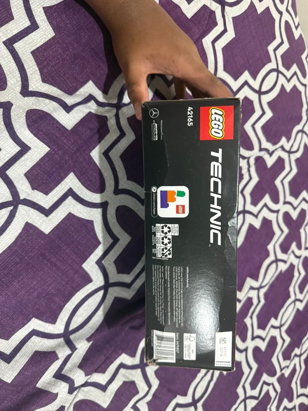 LEGO Technic Mercedes-AMG F1 W14 Pull-Back Race Car - photo 2