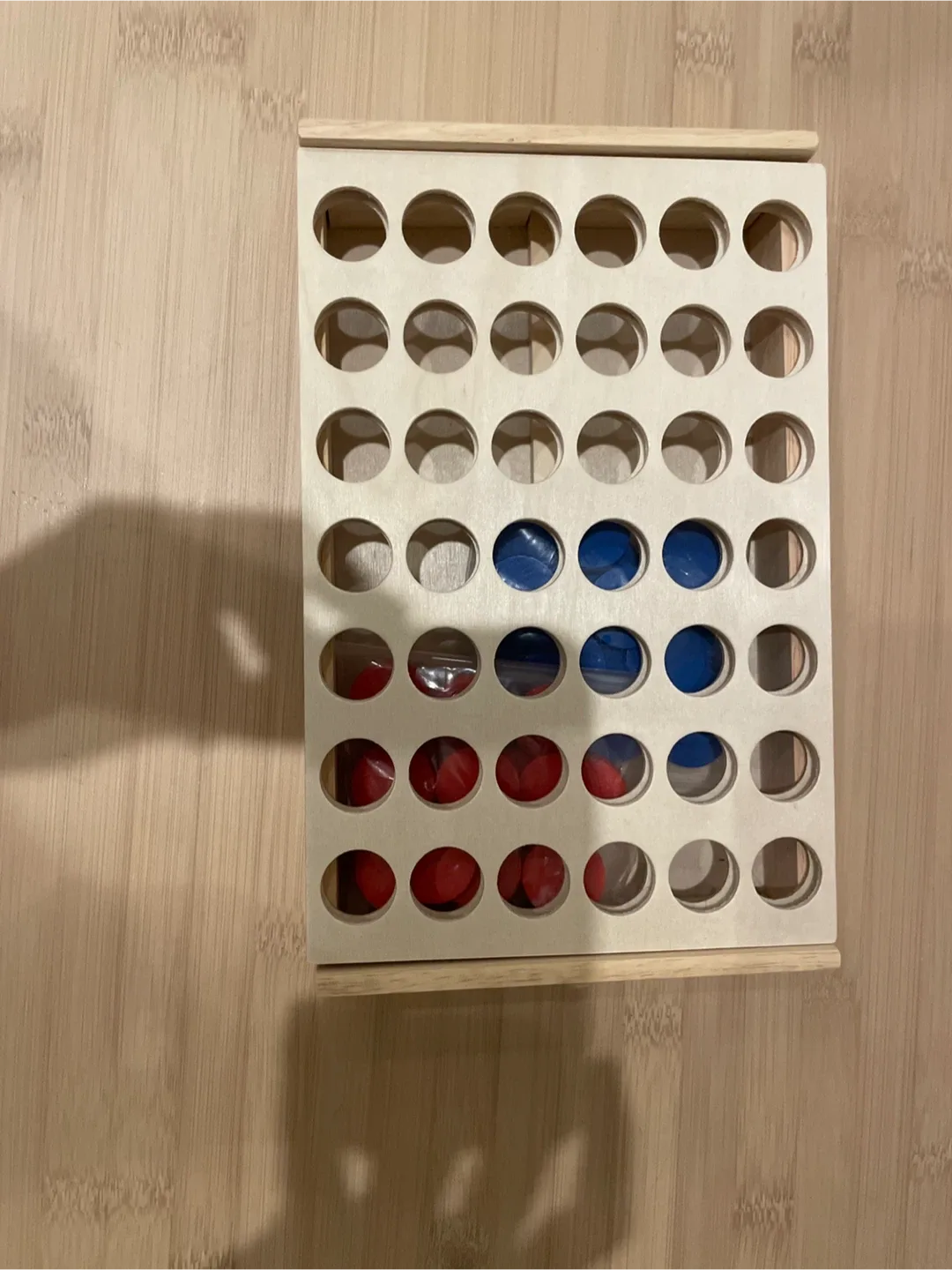 New Wooden Four-in-a-Row Game image indicator(3)