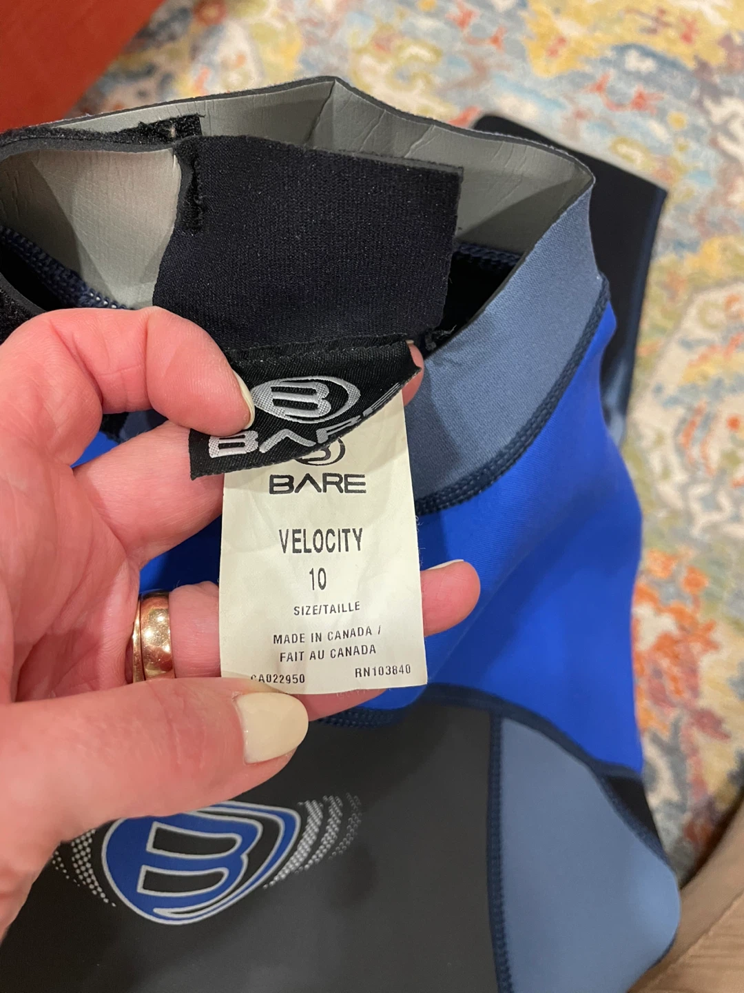 Bare Velocity 2mm Wetsuit - Size 10 - photo 4