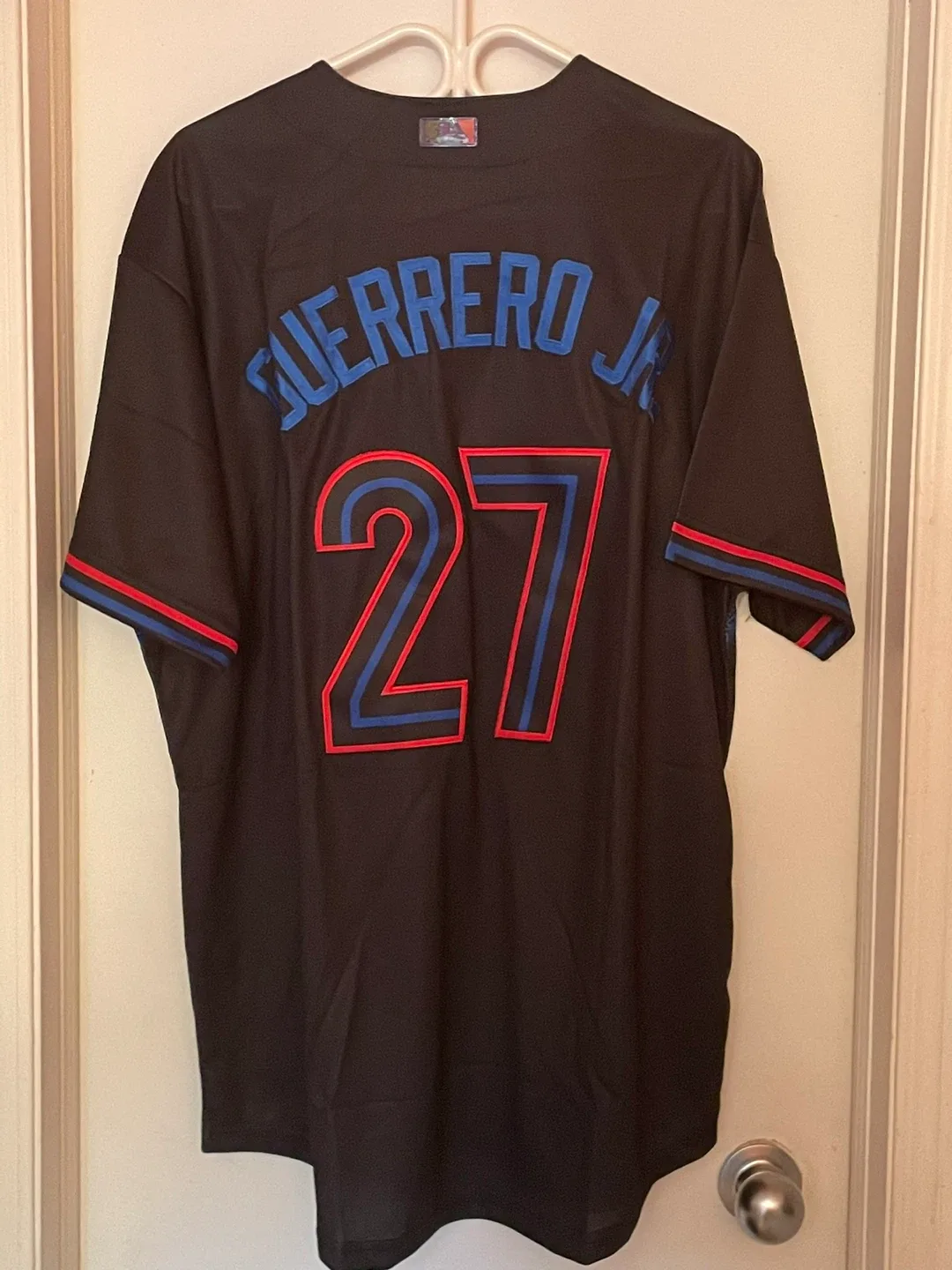 New Mens TORONTO BLUE JAYS Jersey GUERRERO Jr #27 XXL