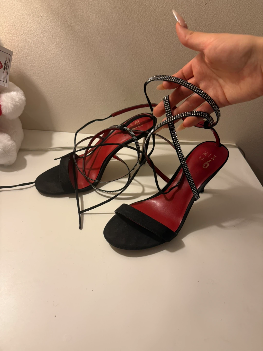 Mix No. 6 Black Heels - Size 9M