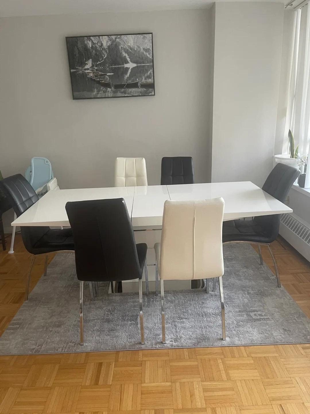 Dining Table with 6 Chairs