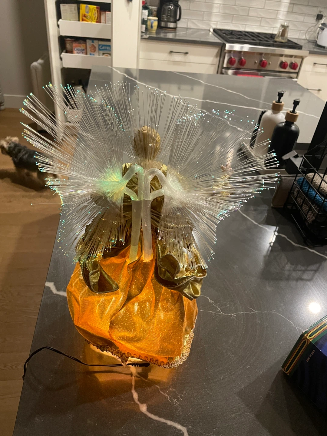 Vintage Fibre Optic Angel Tree Topper - photo 5