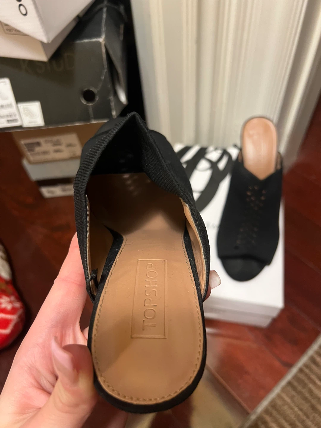 Topshop Black Heels - photo 3
