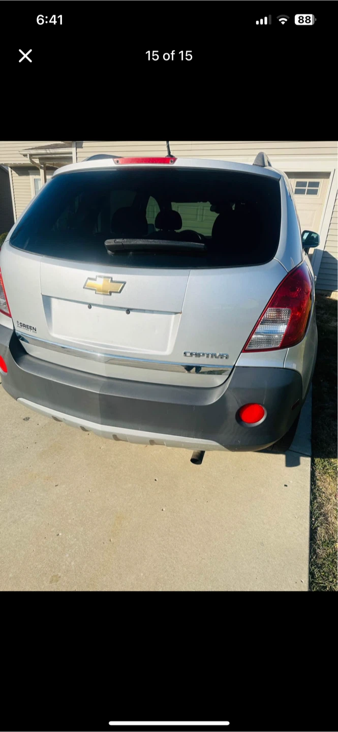 Silver Chevrolet Captiva 2014 - photo 5