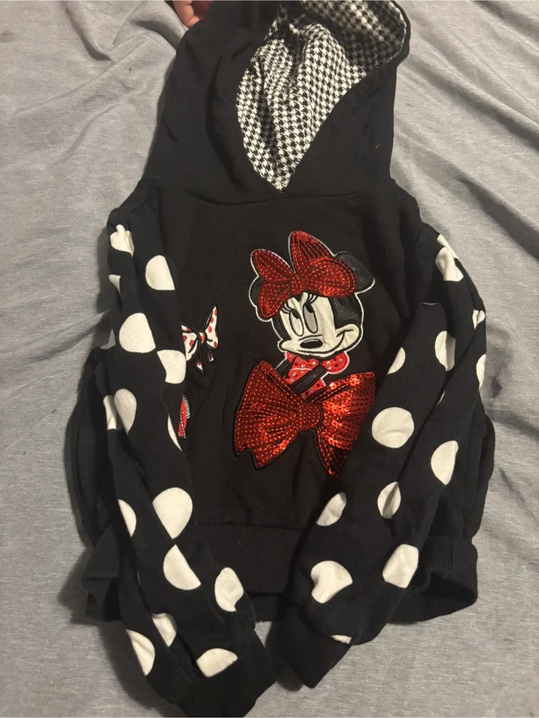 Disney Store Minnie Mouse Hoodie - Size 4