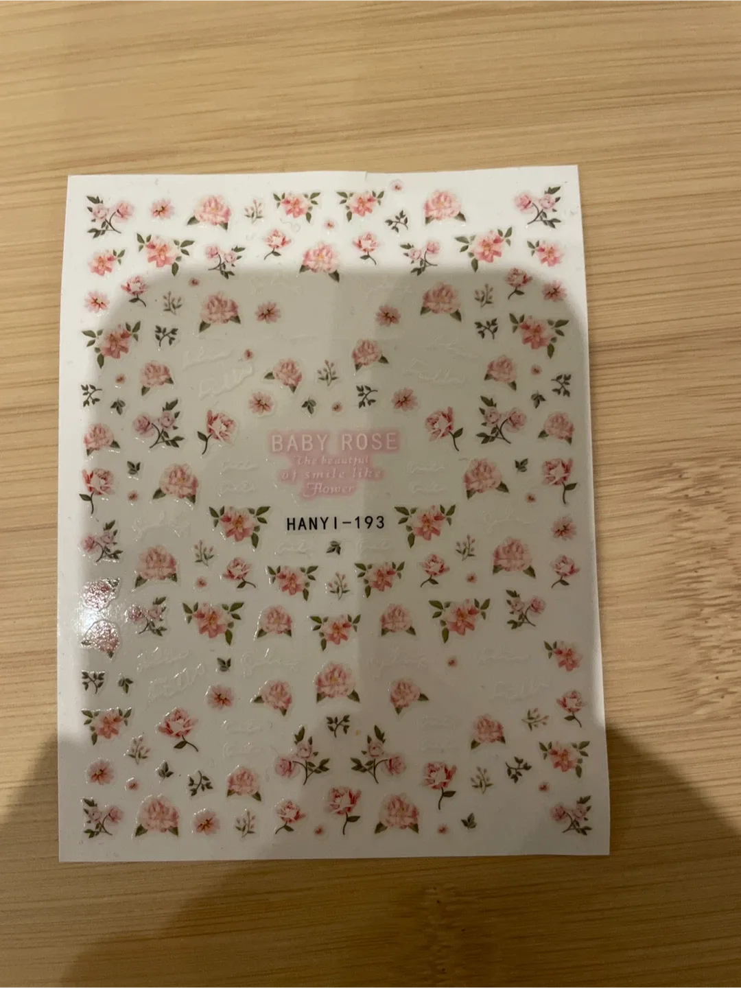 HANYI Nail Art Stickers - Floral Designs image indicator(6)