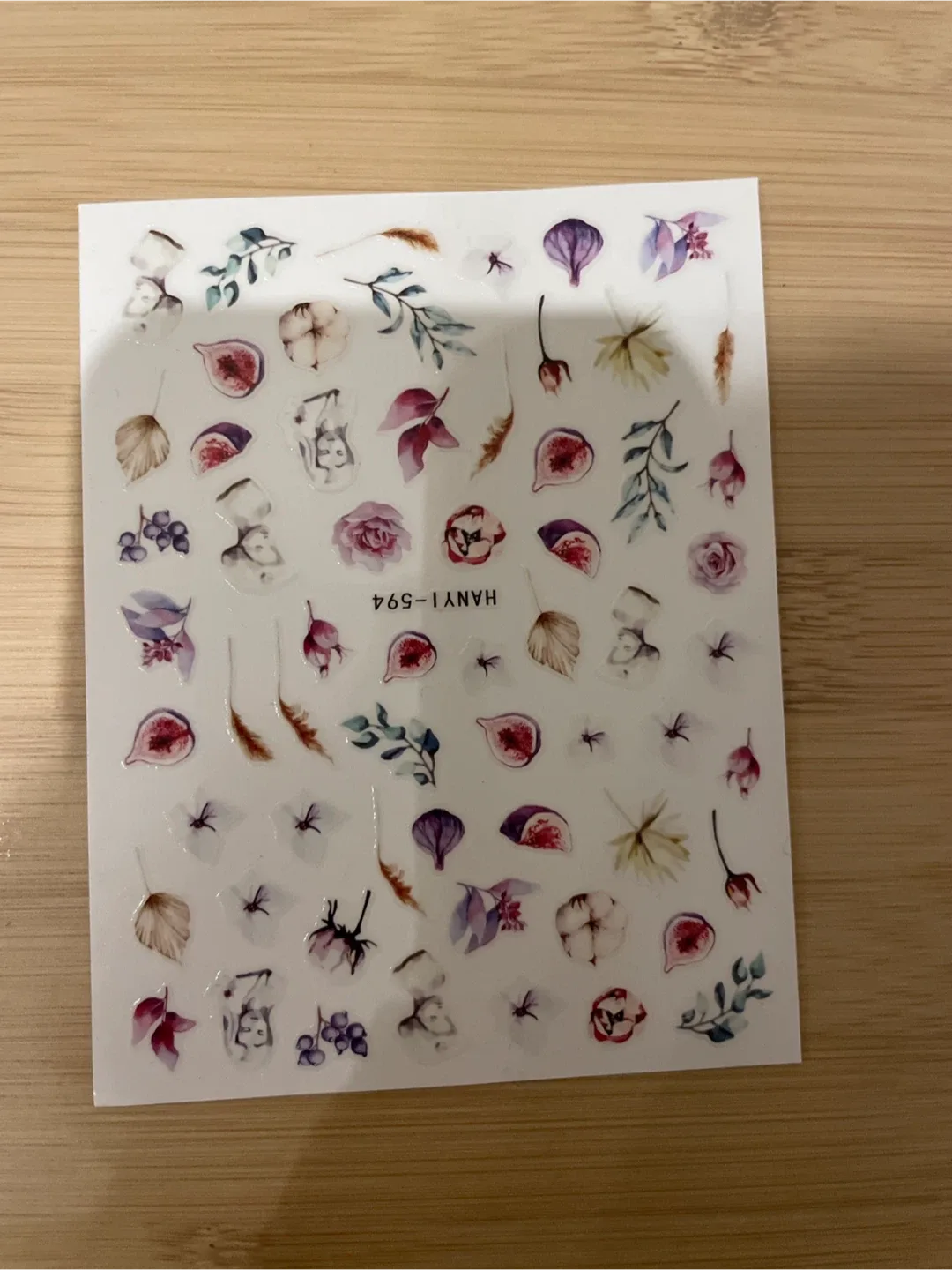 HANYI Nail Art Stickers - Floral Designs image indicator(2)