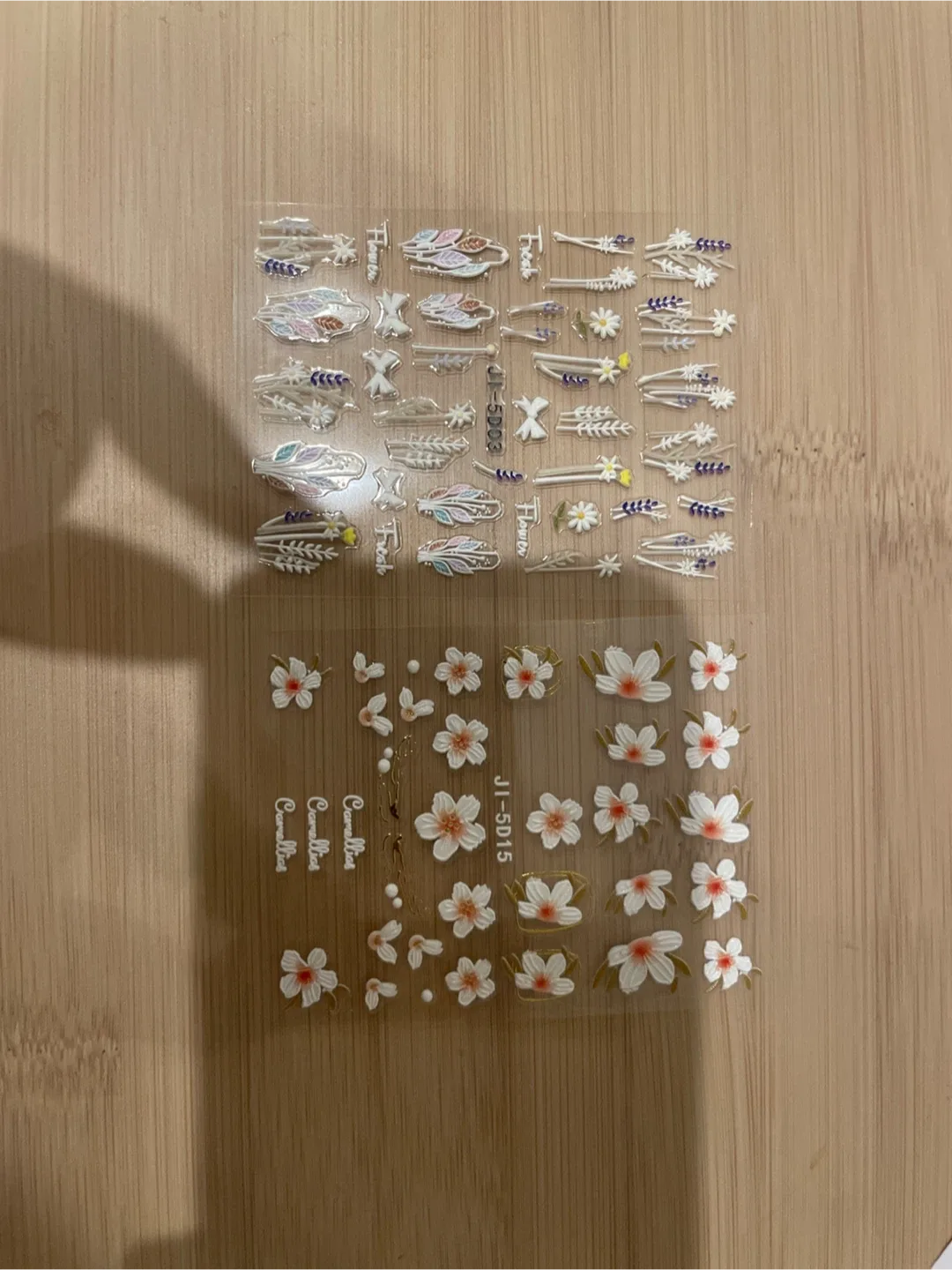 HANYI Nail Art Stickers - Floral Designs image indicator(9)