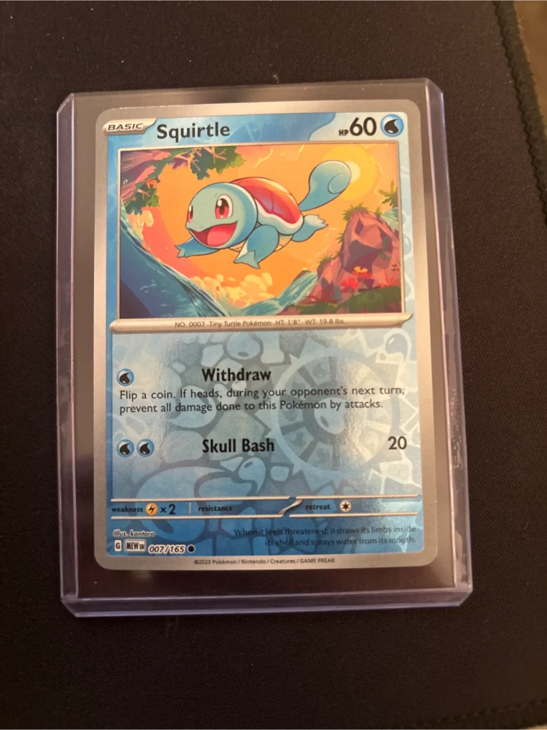 Squirtle Pokemon Card