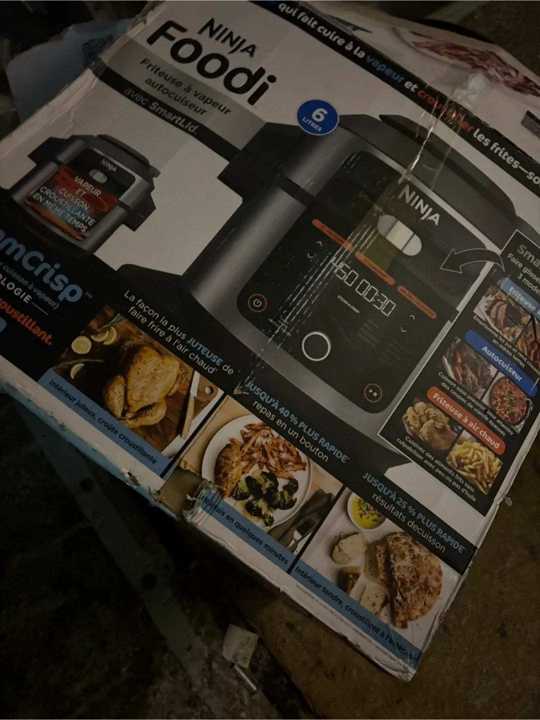 Ninja Foodi 6.5 Quart Pressure Cooker/Air Fryer