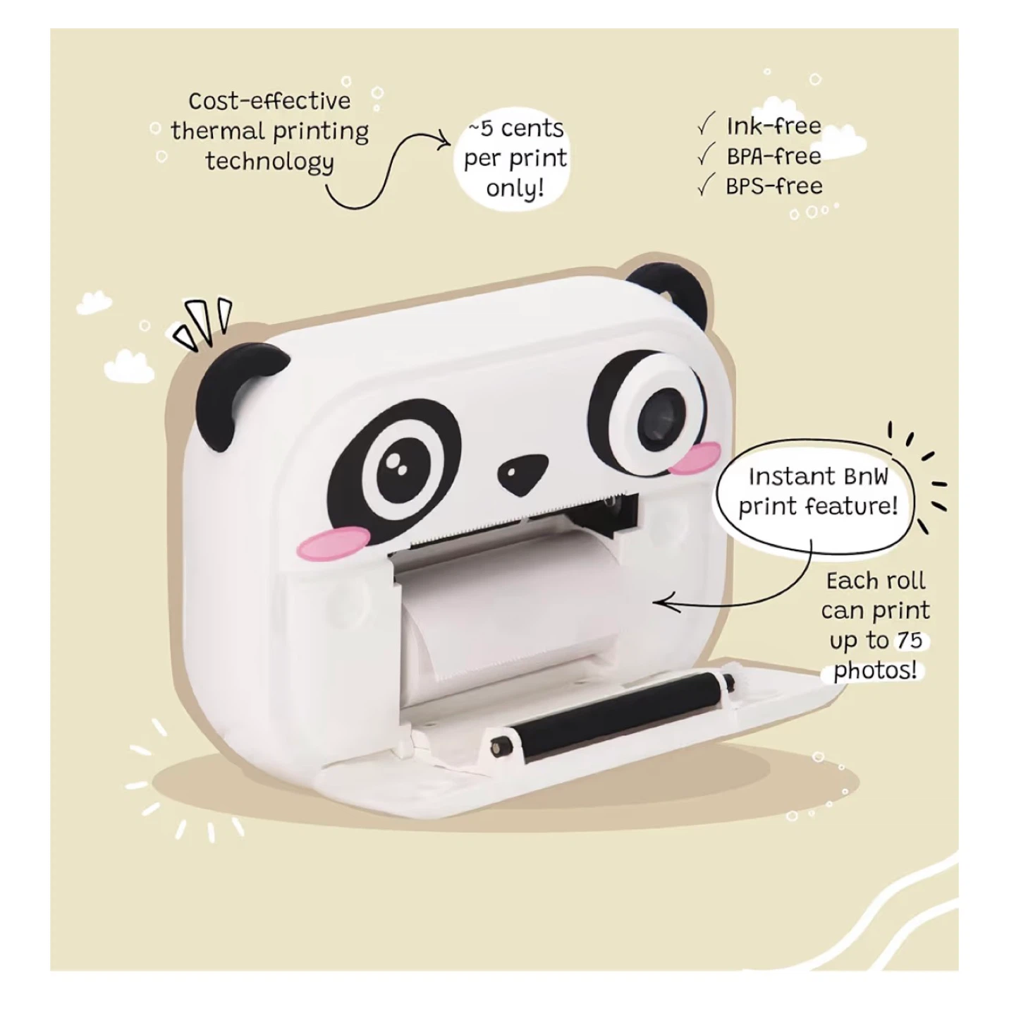 Kidamento Instant Print Kids Digital Camera - photo 3