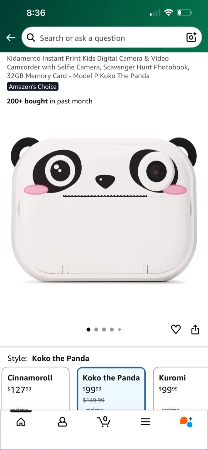 Kidamento Instant Print Kids Digital Camera - photo 2