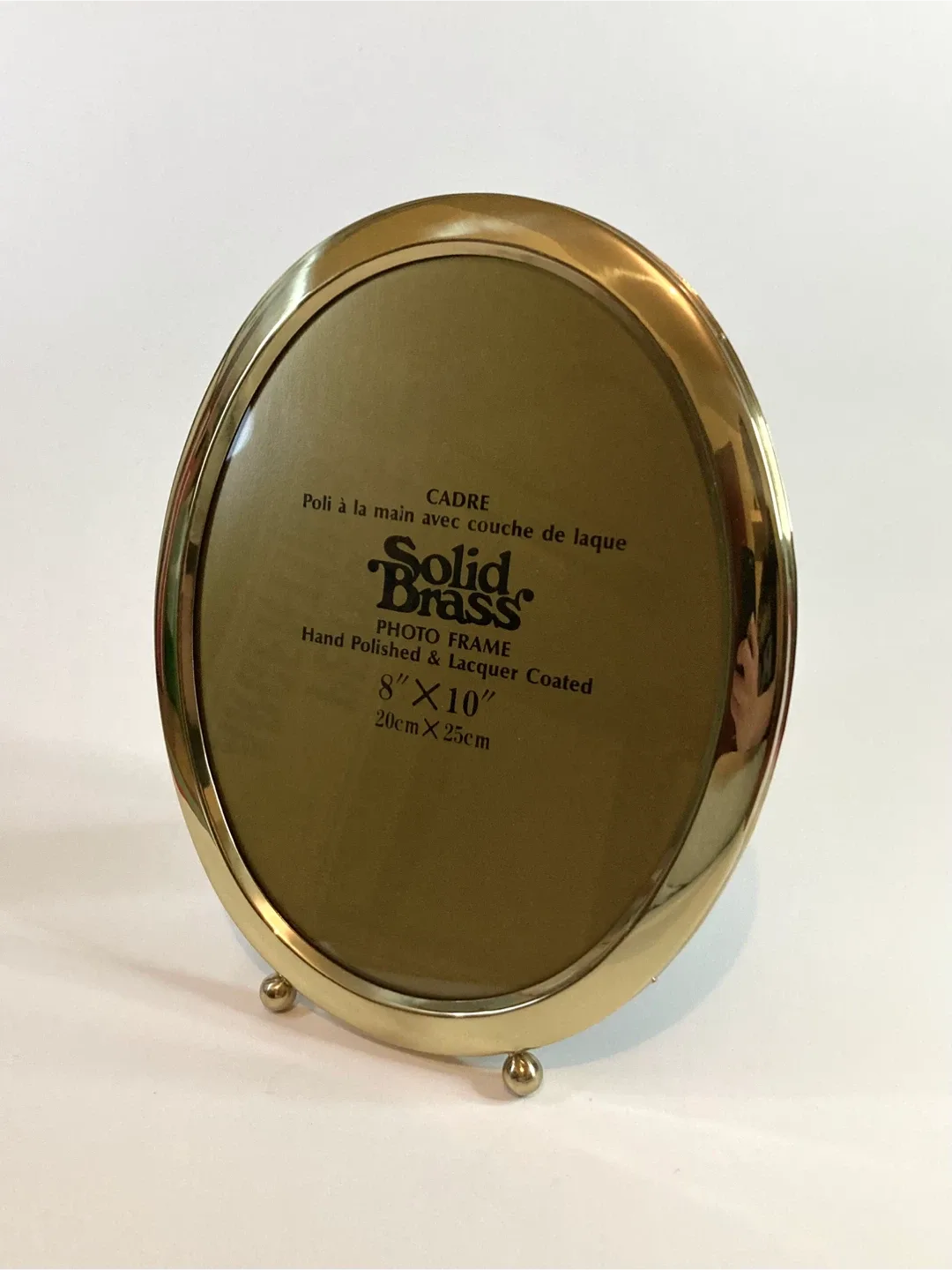 Vintage 1970s 8x10 Brass frame image indicator(3)