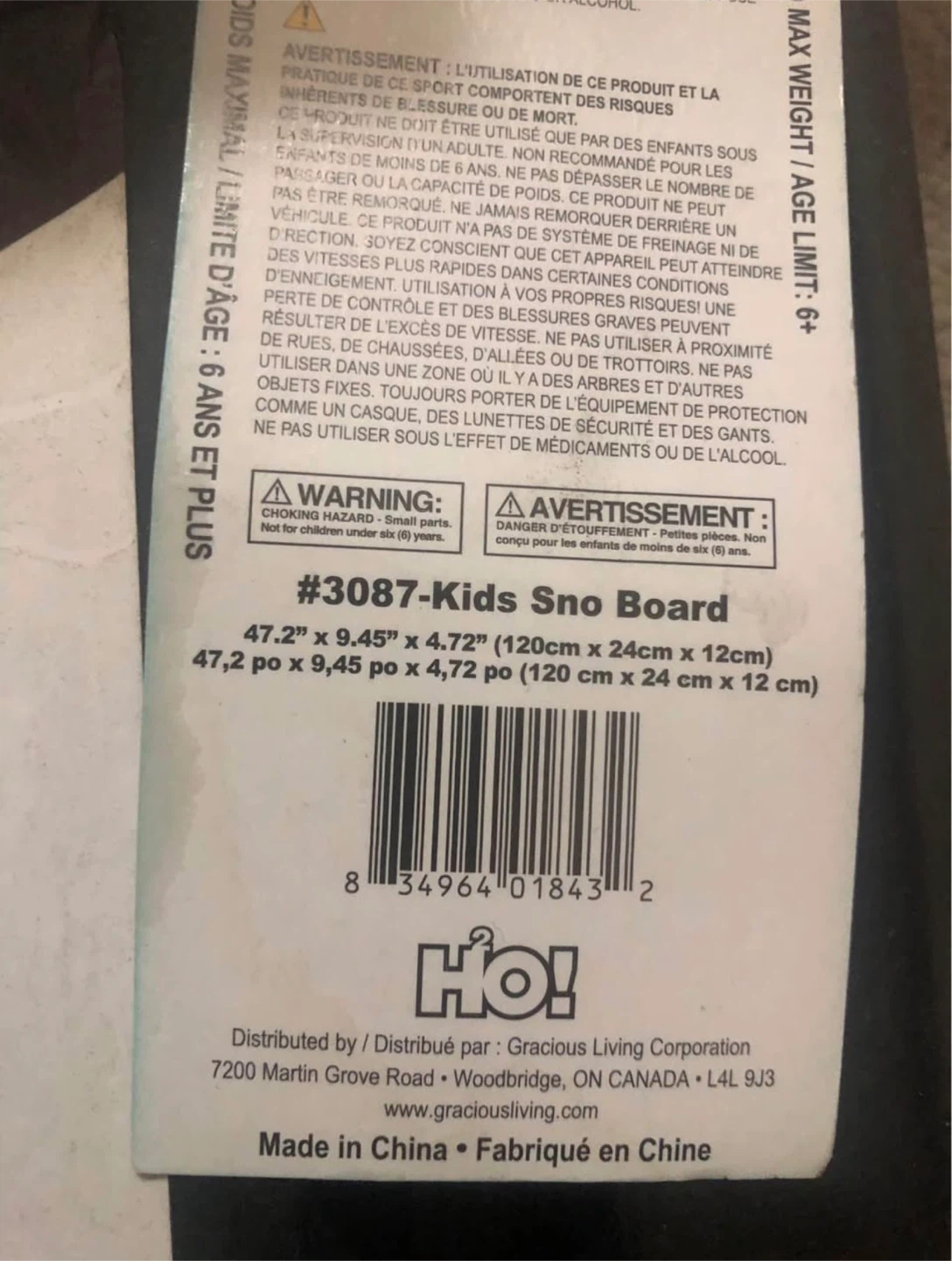 $50 for HO! Kids Snowboard - Size 47.2" - photo 2