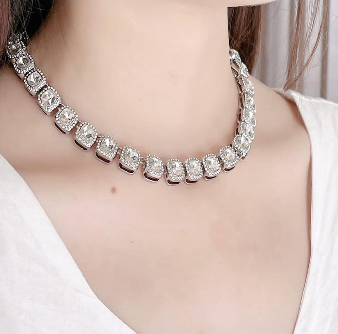 Cubic Zirconia chain 16’