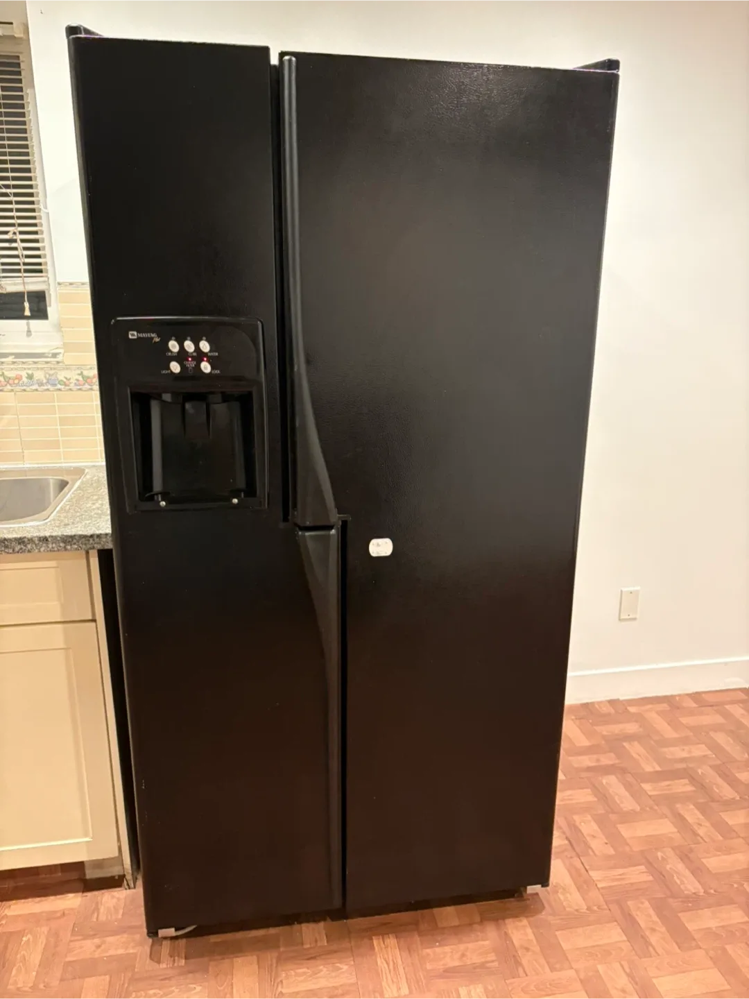 Maytag Black Side-by-Side Refrigerator