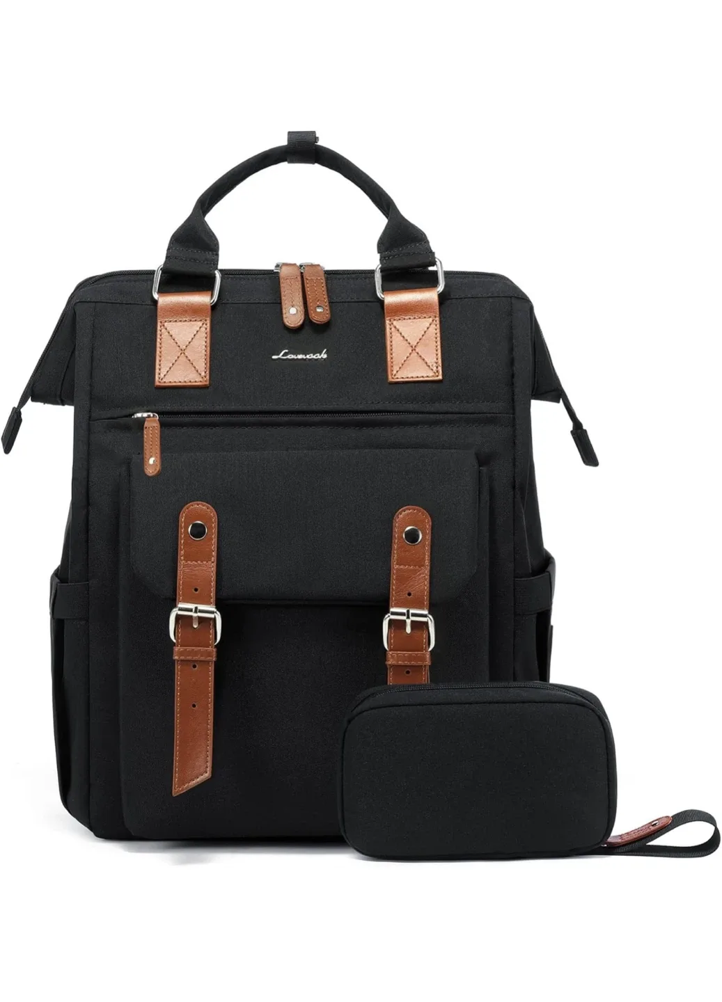 Lumeonah Black Backpack