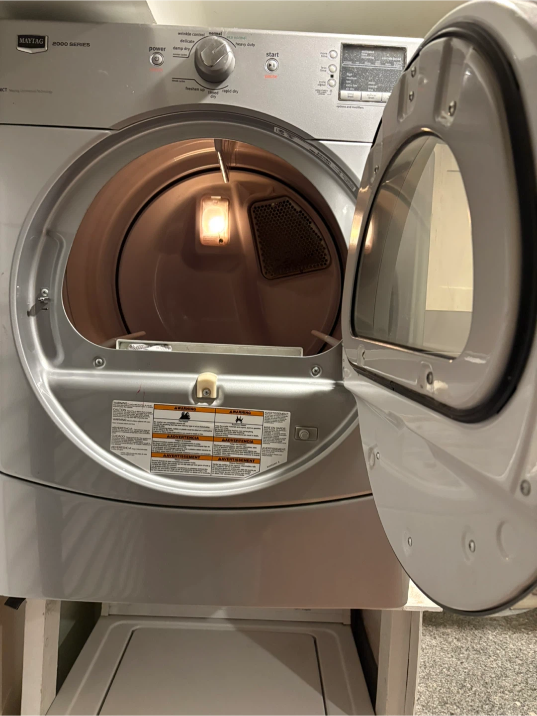 Maytag 4000 Series Dryer - photo 2