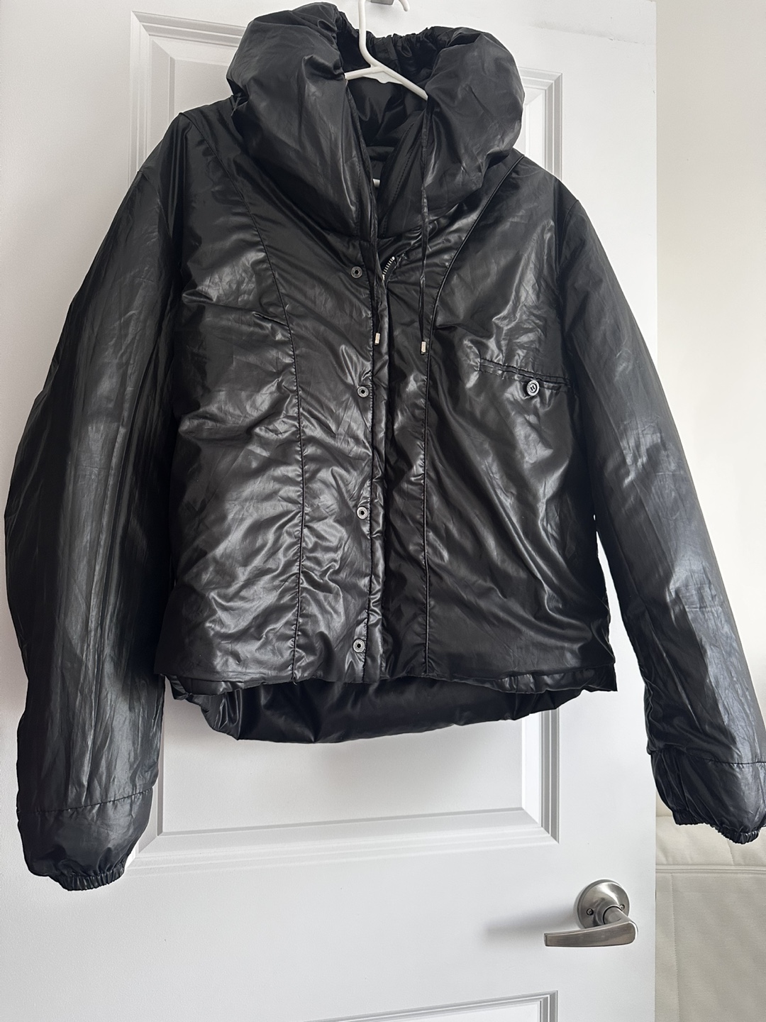 Maura Claudia Sträter Black Puffer Jacket Size46 - photo 2
