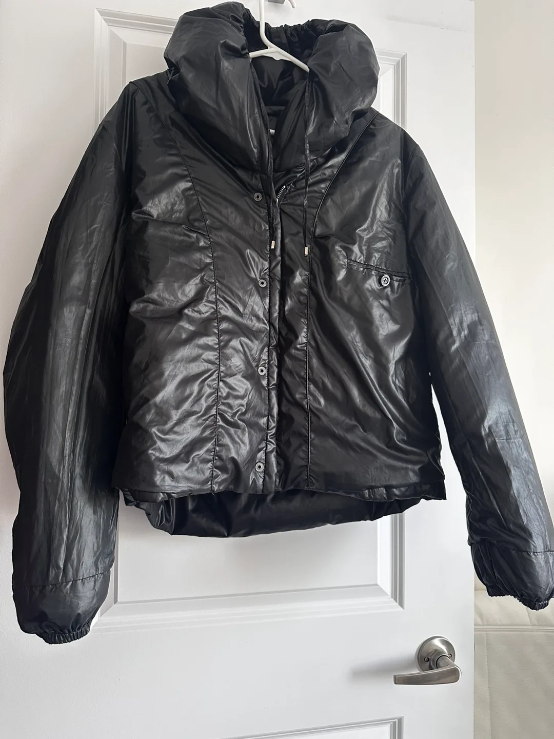 Maura Claudia Sträter Black Puffer Jacket Size46 image indicator(2)