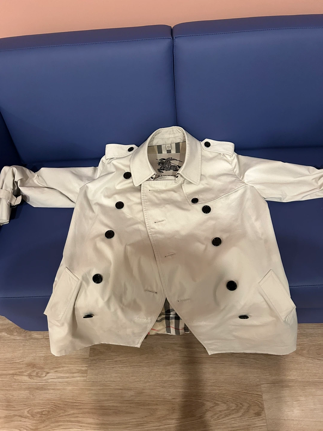 Burberry Trench Coat - Women's Size 10 Beige