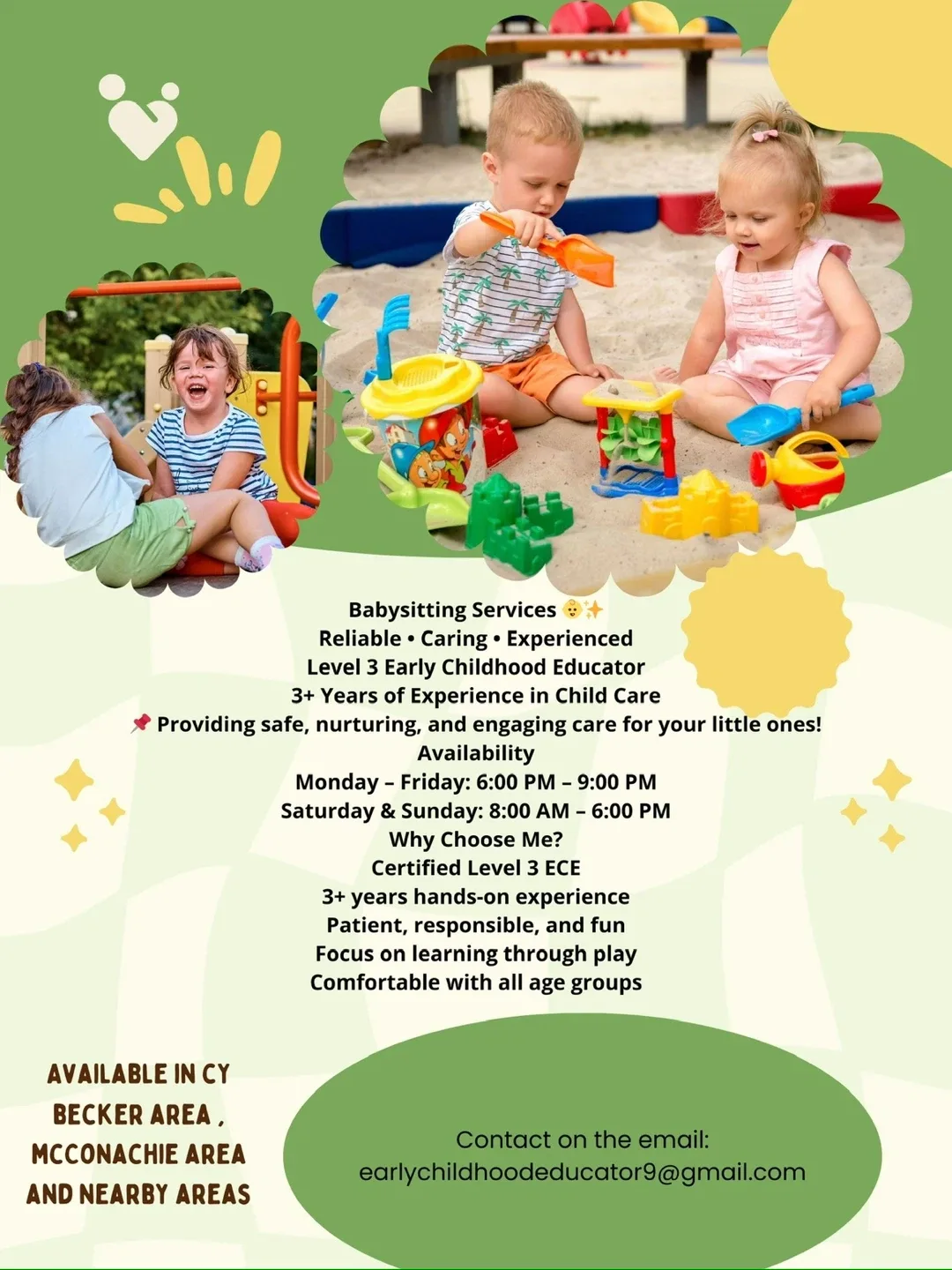 Babysitting services