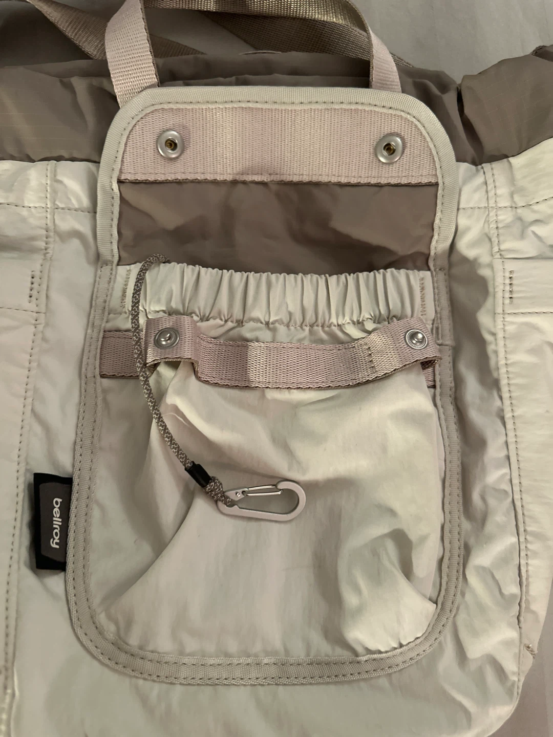 Bellroy Cinch Bucket Bag - oat - photo 5