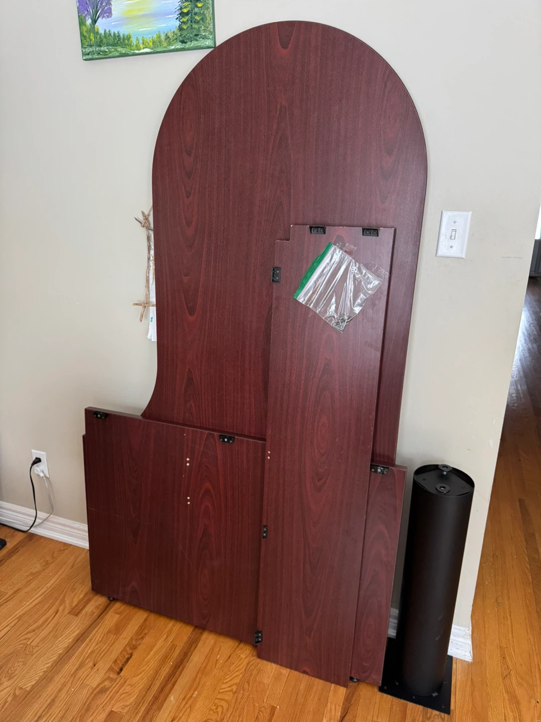 Large Curved Office Desk - 180cm - photo 2