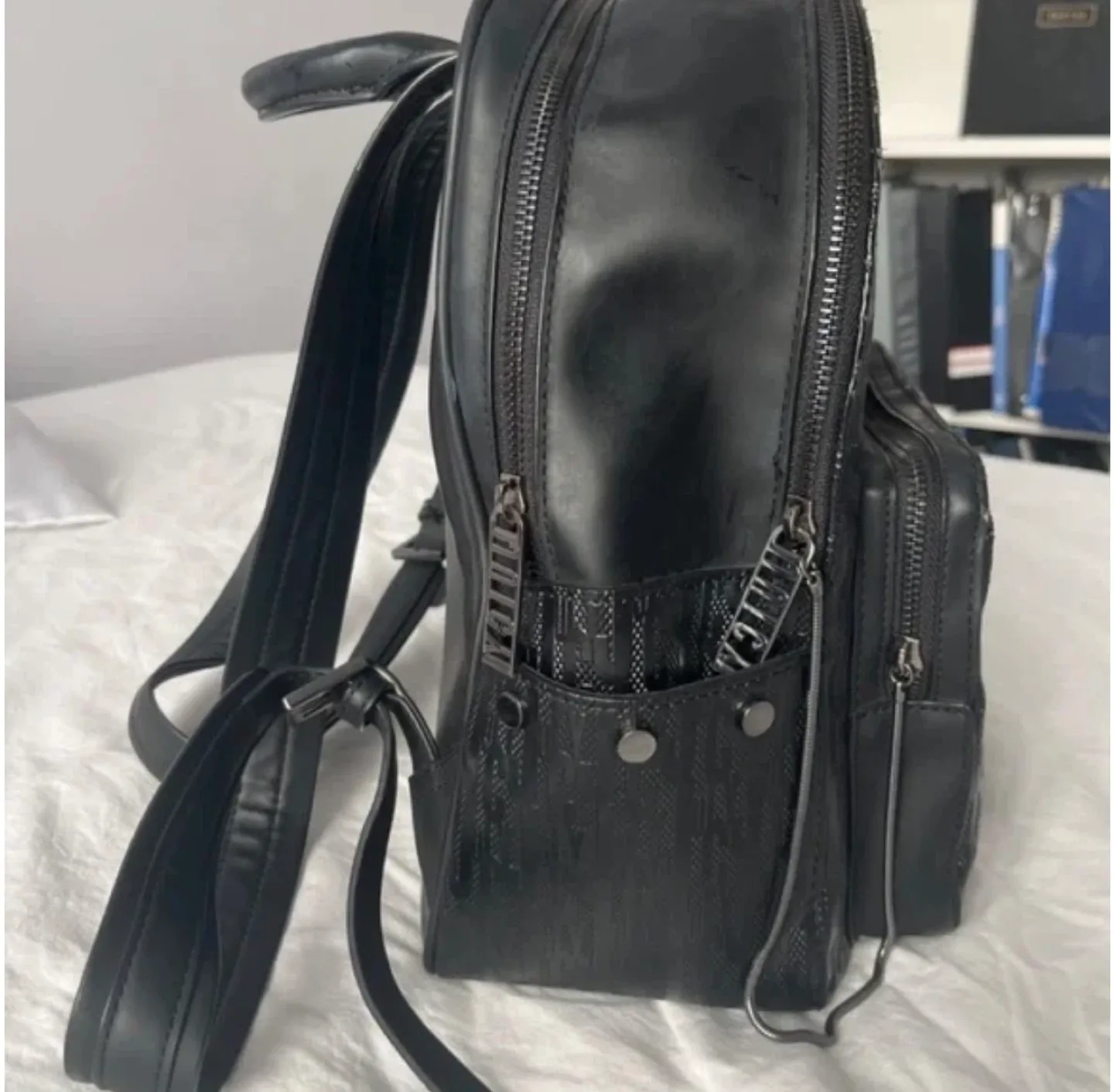 Juicy by Juicy Couture Black 'Aspen' Mini Zippy Travel Backpack